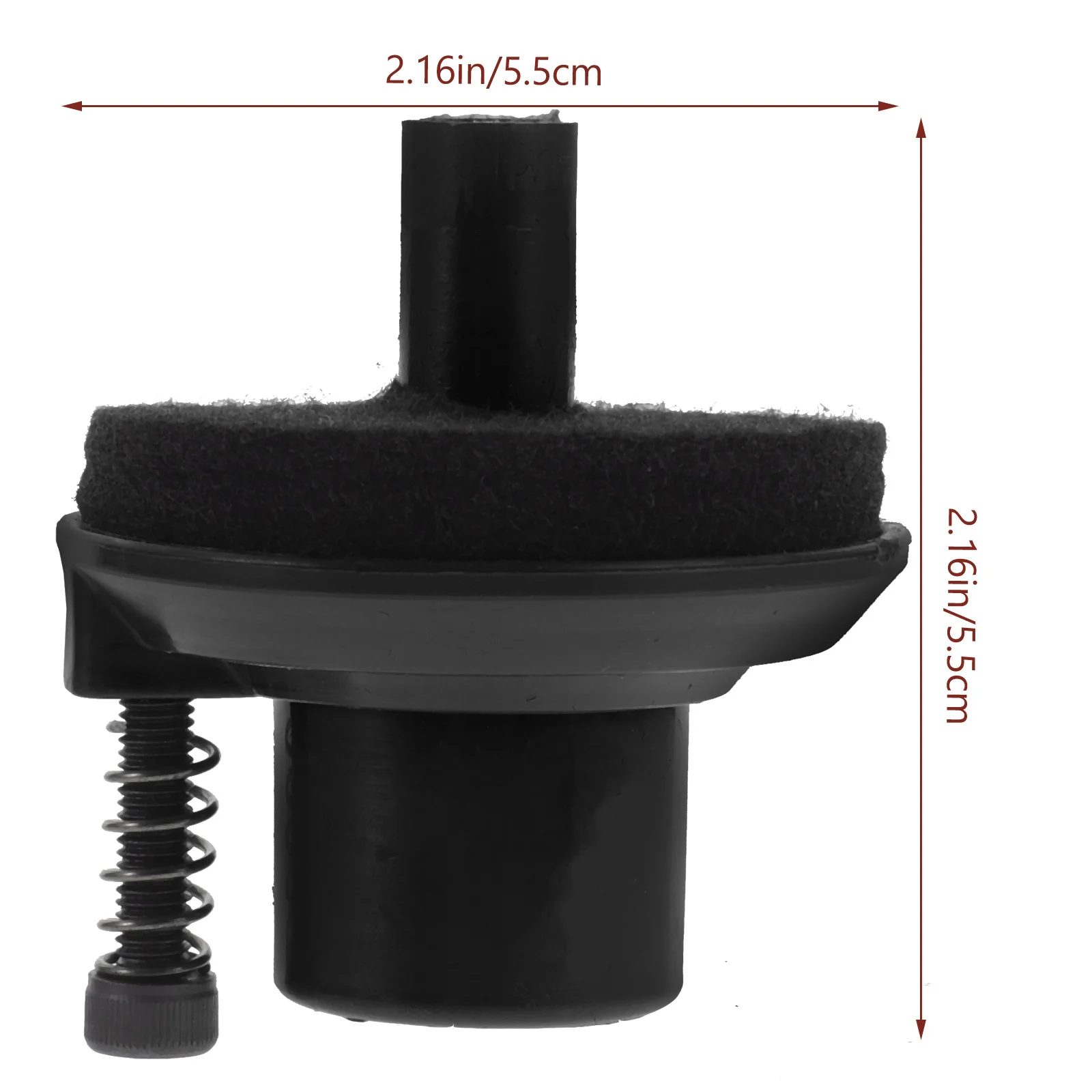 แผ่นรองฉาบกลองแบบทนทาน อุปกรณ์เสริมสำหรับชุดกลอง ป้องกันการชน ปรับปรุงคุณภาพเสียง ของขวัญที่ใช้งานได้จริง แผ่นรองฉาบกลอง