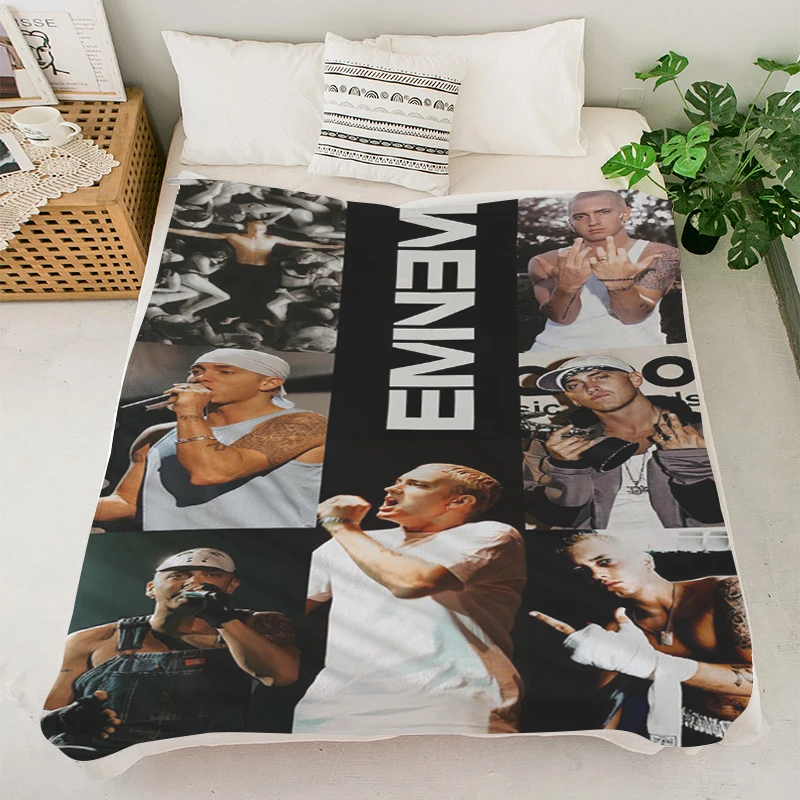 Knee Blanket Sofa Soft Blankets S-Eminems Microfiber Bedding King Size Blanket Warm Double Bed Blankets Fleece Nap Blankets