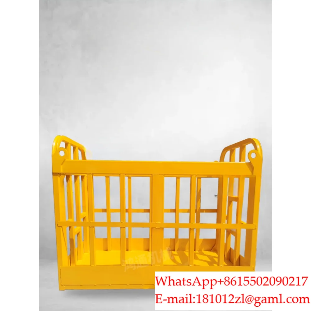 Crane high-altitude construction work hoisting basket construction site thickened cage forklift crane dedicated