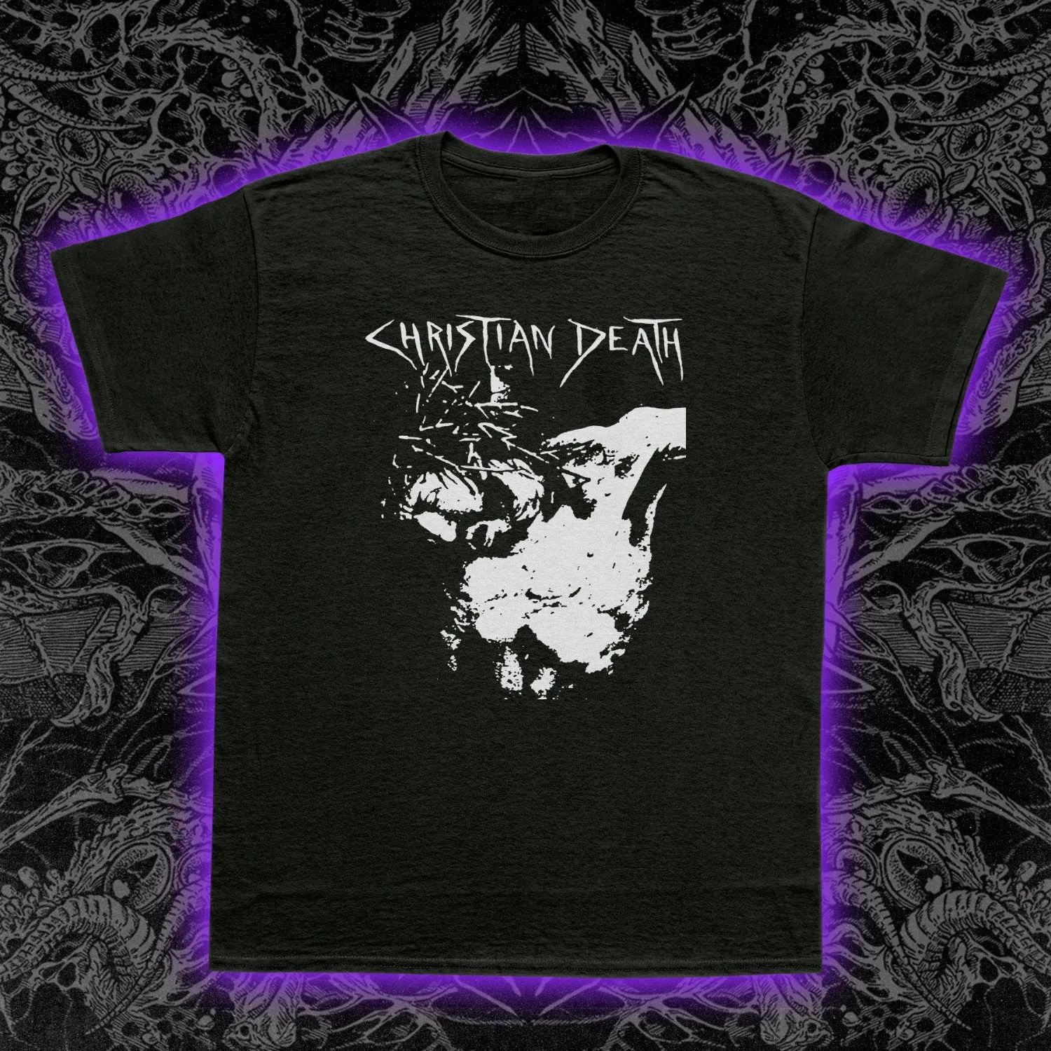 

Футболка Christian Death Death Deathrock Goth Rock Post-Punk LA Cult Band Футболка S-5XL