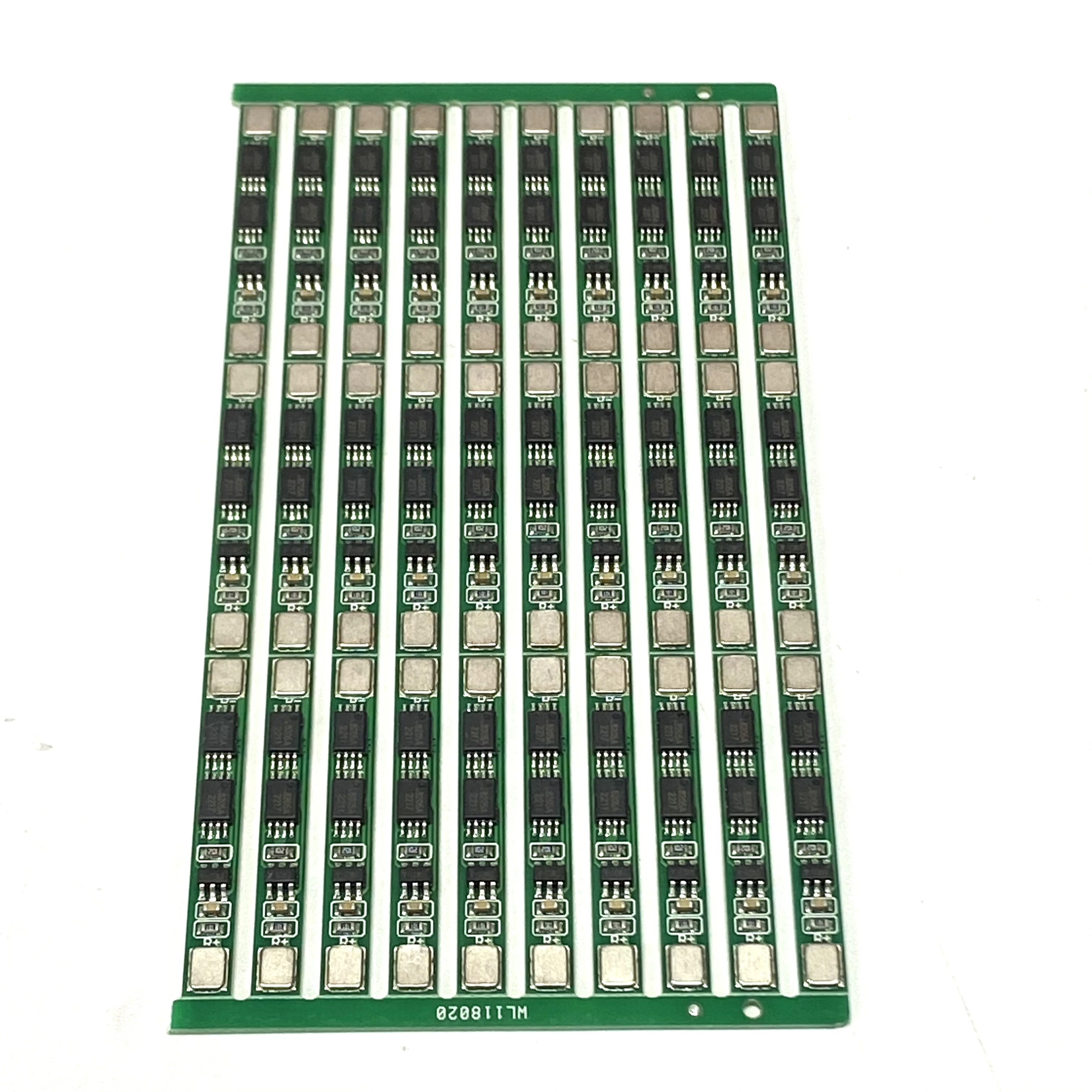 1pcs Single Dual MSO 3.7V Plate Guard with Iron Spot Weldable Suitable for 18650 Polymer Lithium Battery Pack Green