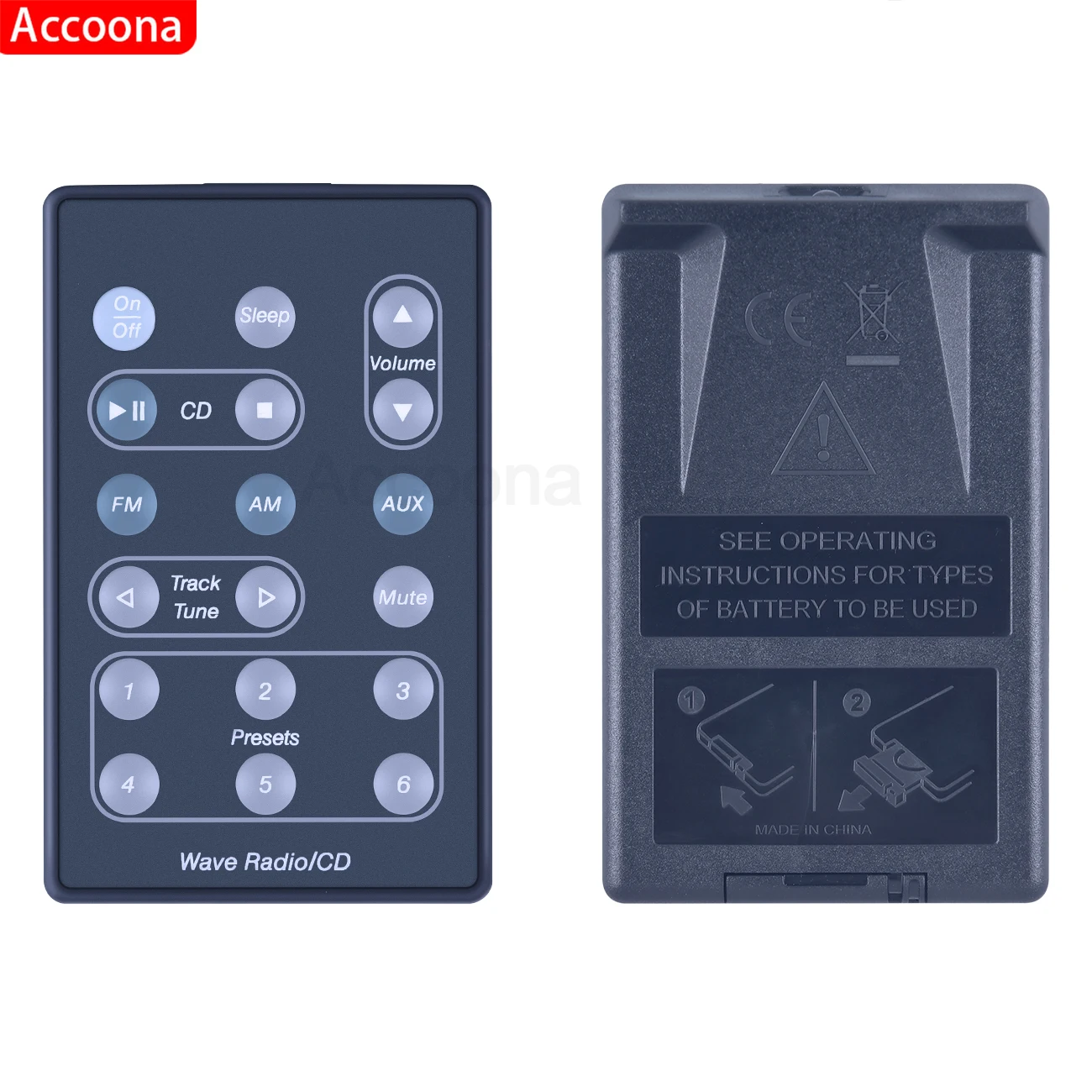 Remote Control For Bose AWRC1W AWRC1G AWRC-1G AWRC-1P Wave Radio CD Player A5
