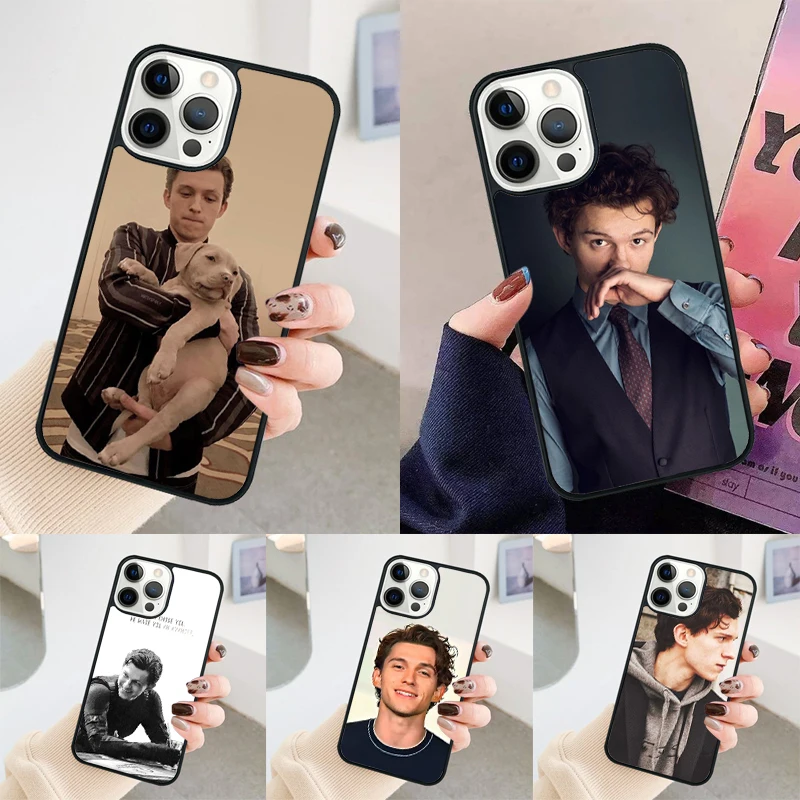 Handsome Tom Holland phone case Cover For iPhone 14 15 16 Pro Max SE 2020 coque For apple 11 12 13 Pro Max Mini 7 8 Plus