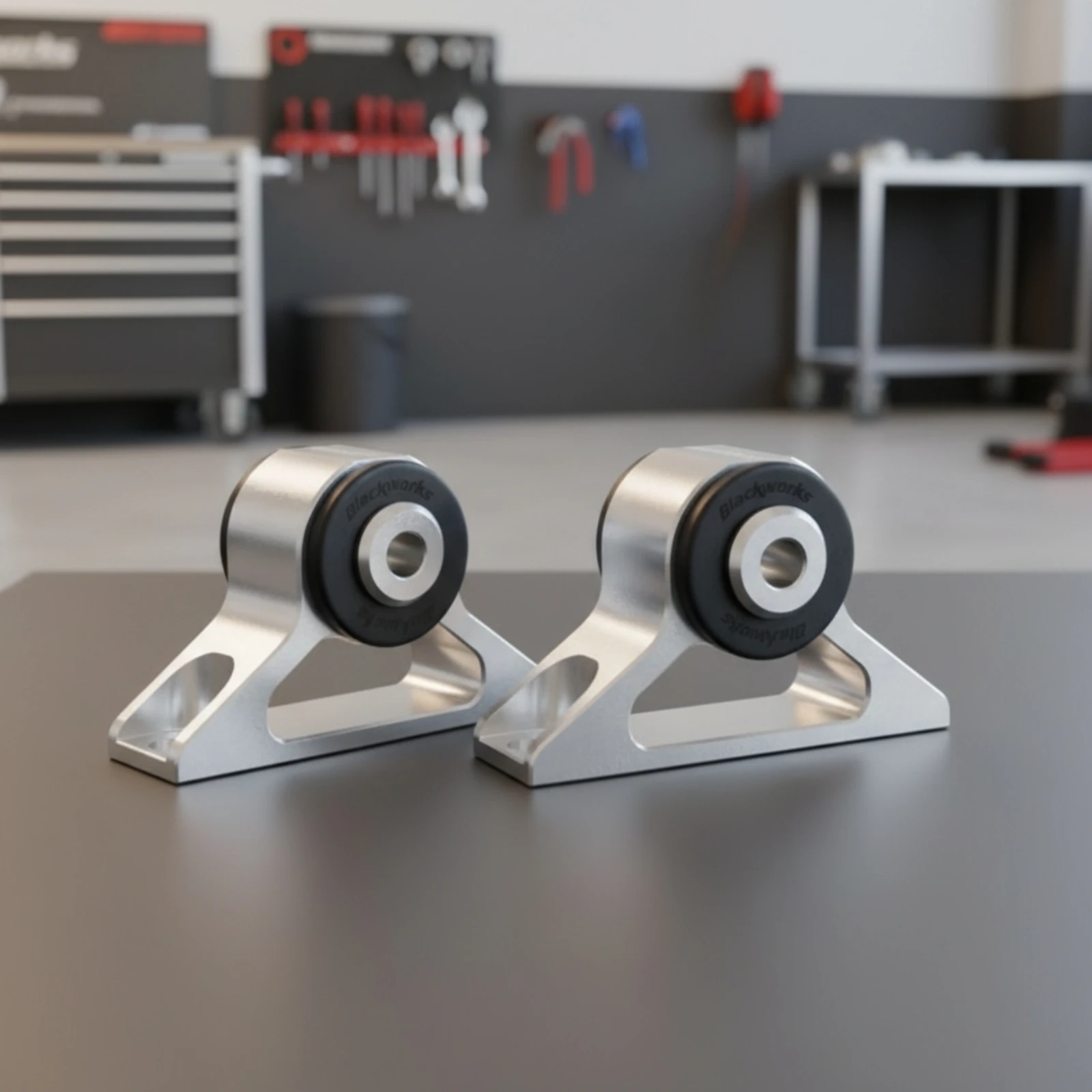 2 Pieces Engine Mount Bracket Machined Motor Mount Bracket Mounts OE Specification High Strength for Performance Builds