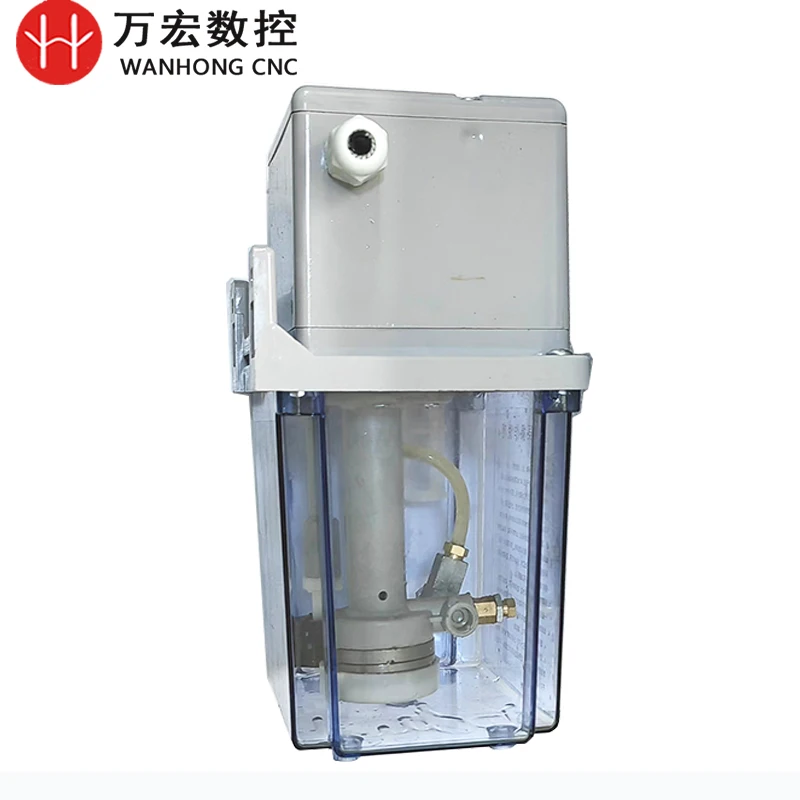 CNC 조각기 기계 윤활 시스템용 1.5L 탱크가 있는 220V 자동 윤활 오일 펌프