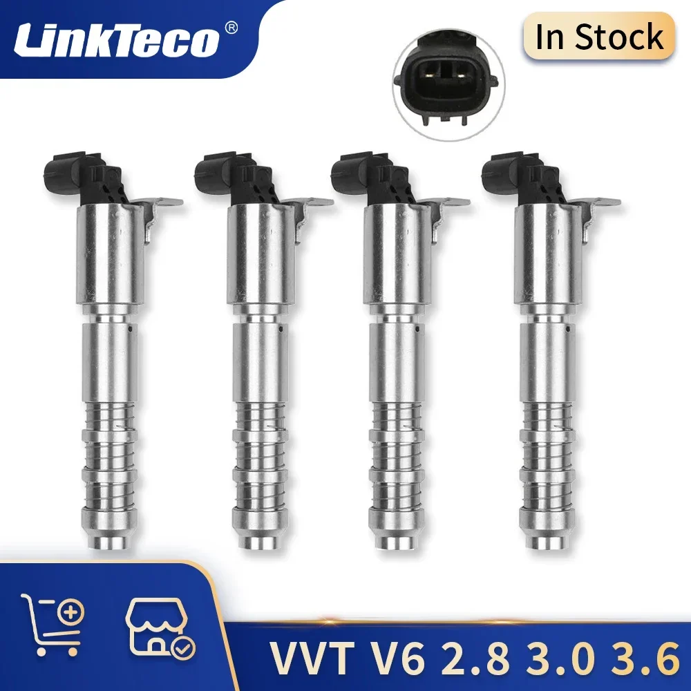 

4PCS Variable Valve Timing VVT Solenoid Actuator 2.8 3.0 3.6 L V6 For BUICK CADILLAC CHEVROLET GMC PONTIAC SAAB SATURN SUZUKI