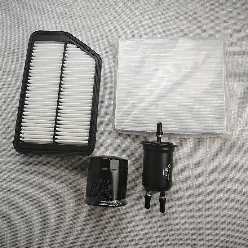 FUEL FILTER OIL FILTER AIR FILTER A/C FILTER MAINTENANCE KIT ( JINBEI KONECT-1.5T)