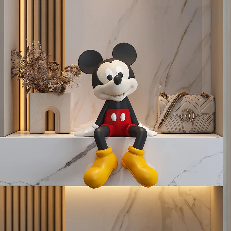 Classic Mickey Pendant Decoration Living Room Entrance Desk Home Gift Creative TV Cabinet Wall Cabinet Decoration Accessories