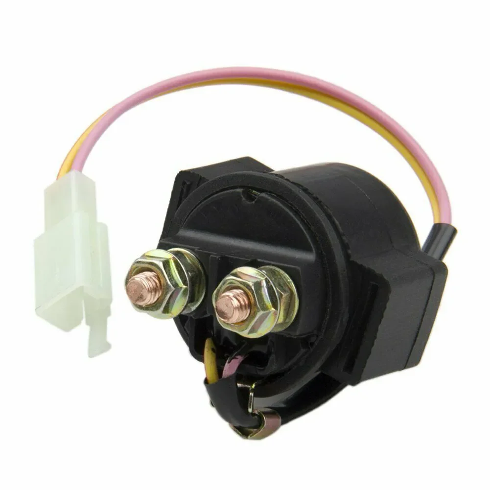 2Pin Starter Relay Solenoid With Cover 1PZ75XO90C For GY6 50cc 70cc 90cc 110cc 125cc 150cc 200cc 250cc ATV Moped Go-Kart