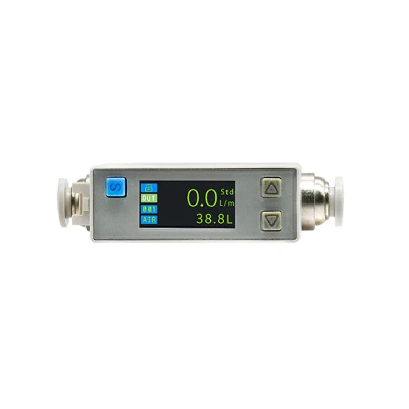 Thermal Gas Mass Flowmeter Compressed Air AFM07 Series Replacement SMC Flow Switch