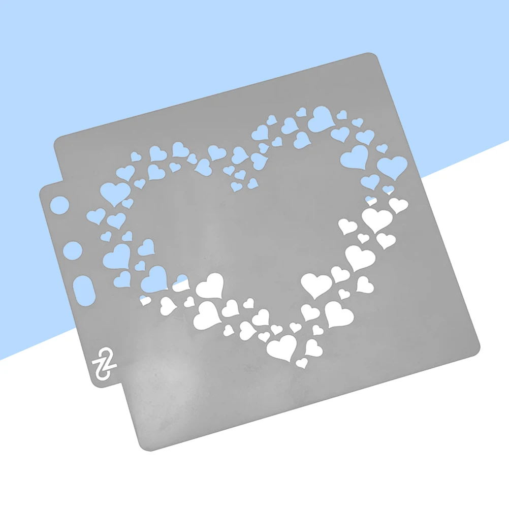 

Drawing Stencil Assorted Patterns Hollow Out Art Painting Template for Craft Scrapbooking DIY Cake Decor ( )