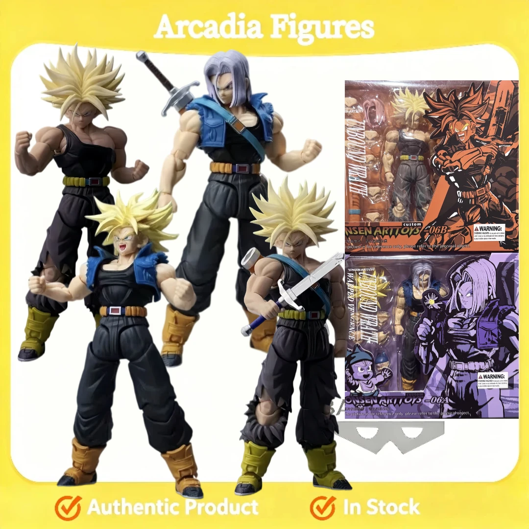 [In Stock] Original Townsend Mouth Mushroom Trunks 06A&06B Action Model Anime Collectibles Desktop Doll Toy Figures Gift Hobby