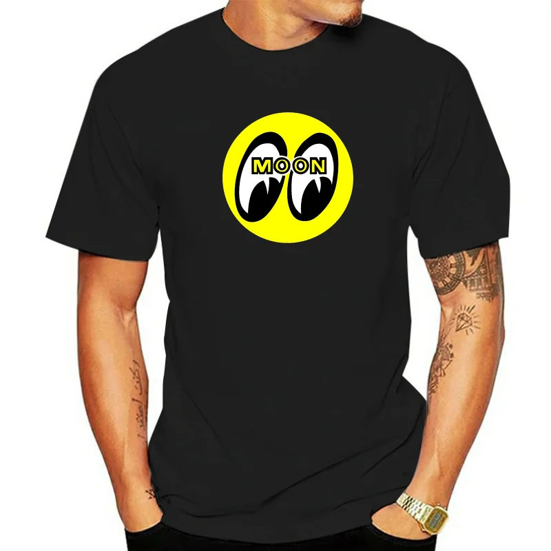 Mooneyes Moon Equipped Classic MOON EYES SPEED Black T Shirt Ready Size S to 3XL