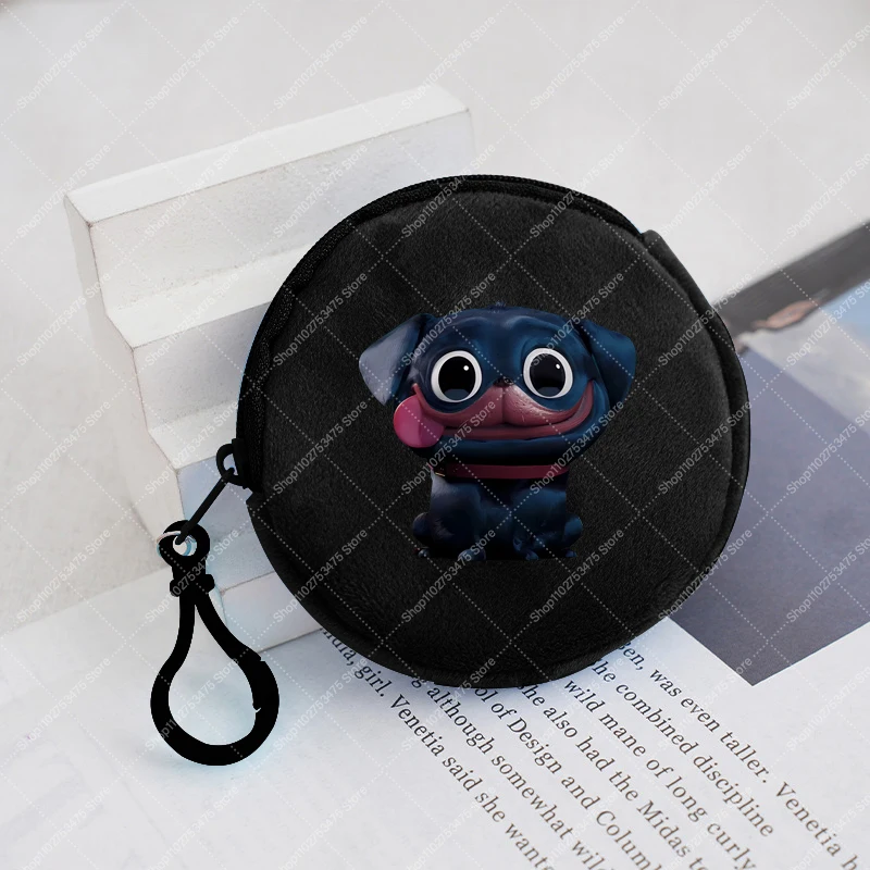 Hotels Transylvania Cartoon Plush Purse Kids Anime Mini Wallet Children Fashion Money Bag Boy Girl Casual Handbags Pendant Gifts