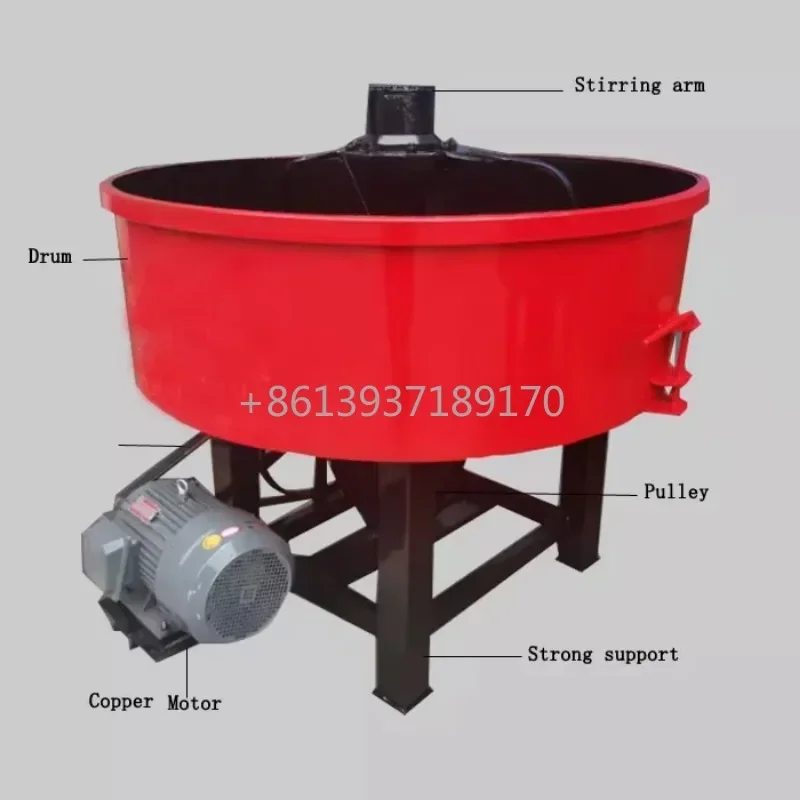 Full Automatic Feeding Mixer Small Concrete Mixer Manufacturer Transport Concrete Mixing Truck