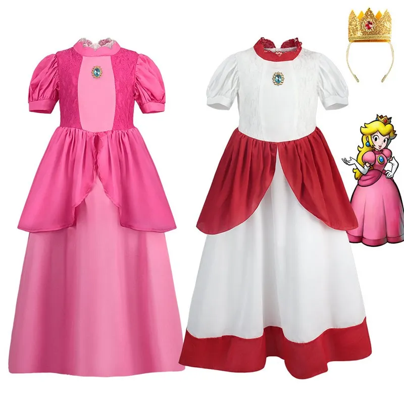

Halloween Princess Bikkie Cosplay Costume Adult Peach Bikkie Birthday Party Stage Performance Outfit Traditional Chines...