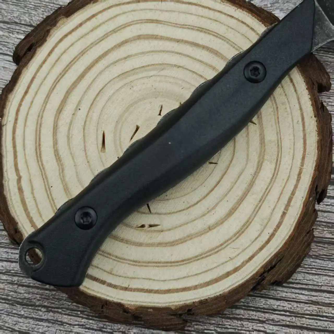 Exploração da selva táticas de caça faca de autodefesa exploração ao ar livre edc multiuso acampamento faca reta cortador de frutas