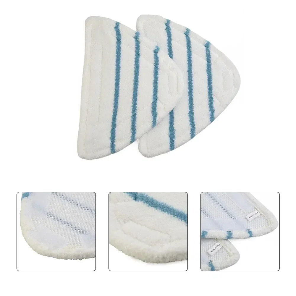 2pcs =Washable Mop Cloths For BELDRAY BEL0636 Microfibre Steam Cleaner Mop Pads  Household Supplies Cleaning Steam Cleaner