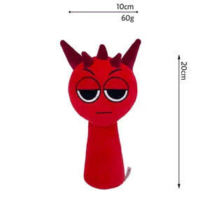 52 Estilo Sprunki Juguetes de Peluche Sprunki de Peluche Sprunki Juego Almohada Niños Regalos de Cumpeados M 8 mejores ventas Fox lego - №3