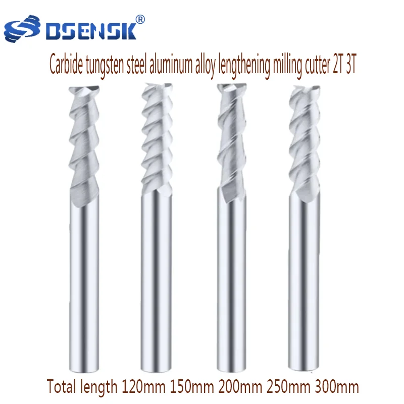 

BSENSK Cnc Tools 2t 3t Noenname Null Carbide Cn Oorsprong Platte Frezen 1.0mm 25.0mm Milling Cutter Router Bits Wood New Product