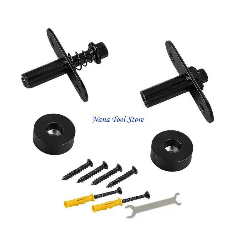 31GJ Divider Panel Motion Hardware with Bases for Screen Mounting