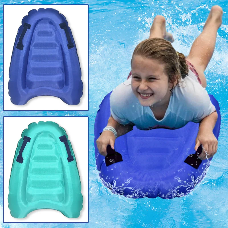 Prancha de surf inflável com alça para praia, surf, natação, fileira flutuante, 1 peça