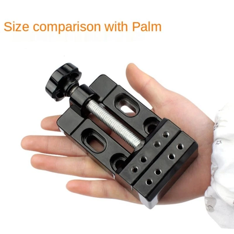 367D Mini Jaw for Bench Clamp Opening Parallel Table Flat Clamp Model Making Sculptur