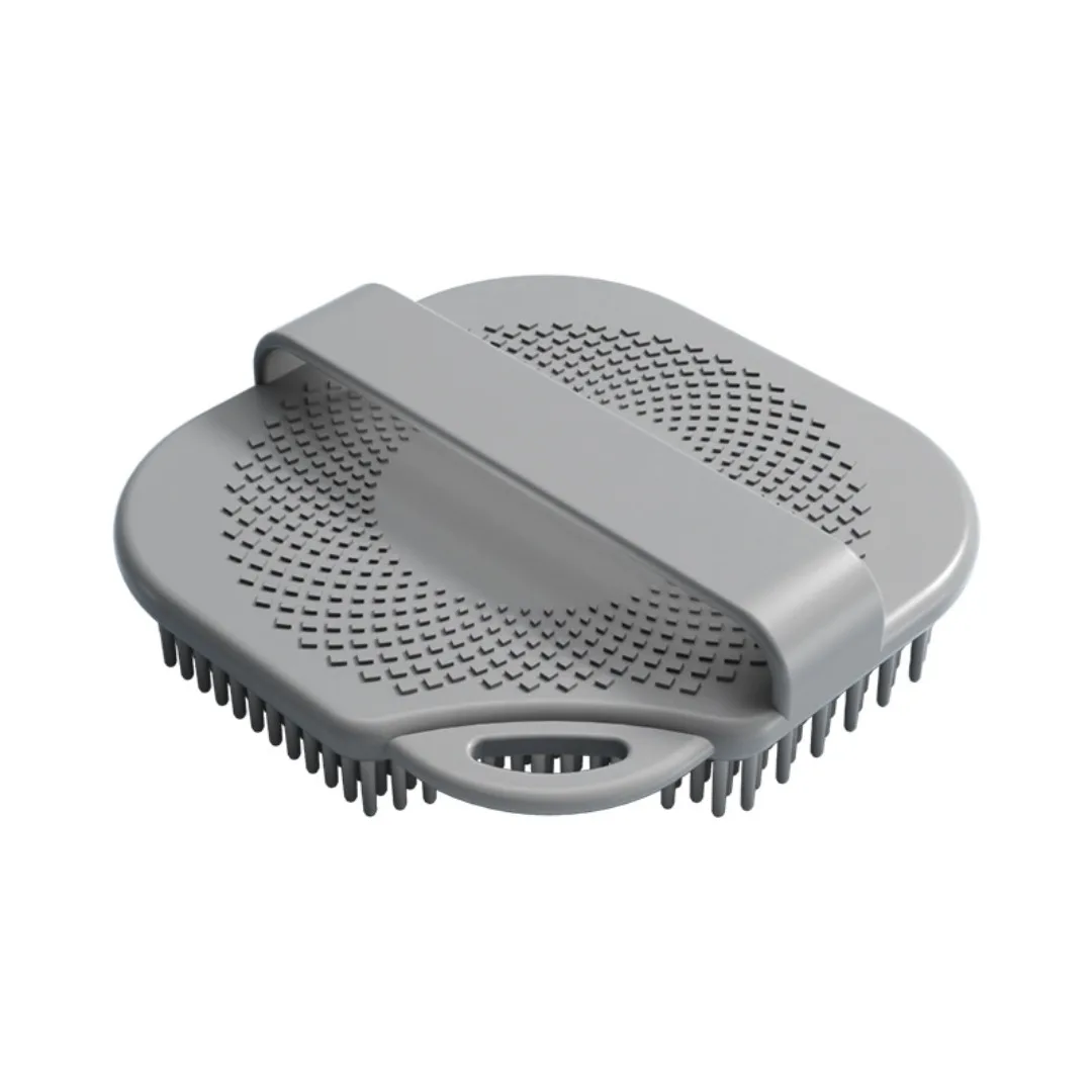 실리콘 바디 스크러버 브러시 부드러운 피부 마사지 바디 워시 진흙 제거 목욕 샤워 스크러빙 브러시 엑스 폴리 에이 팅 스크럽 목욕 용품