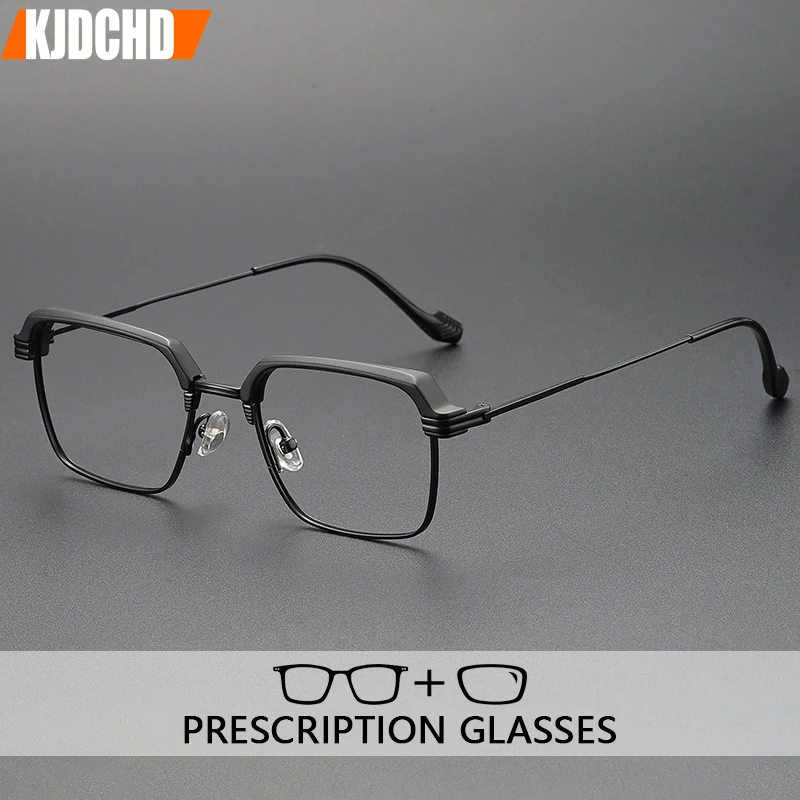 KJDCHD Legierung Tr90 Lesebrille Männer 2025, Neue Photochrome Myopie Anti Blau Licht Brillen Frauen Designer Brillen