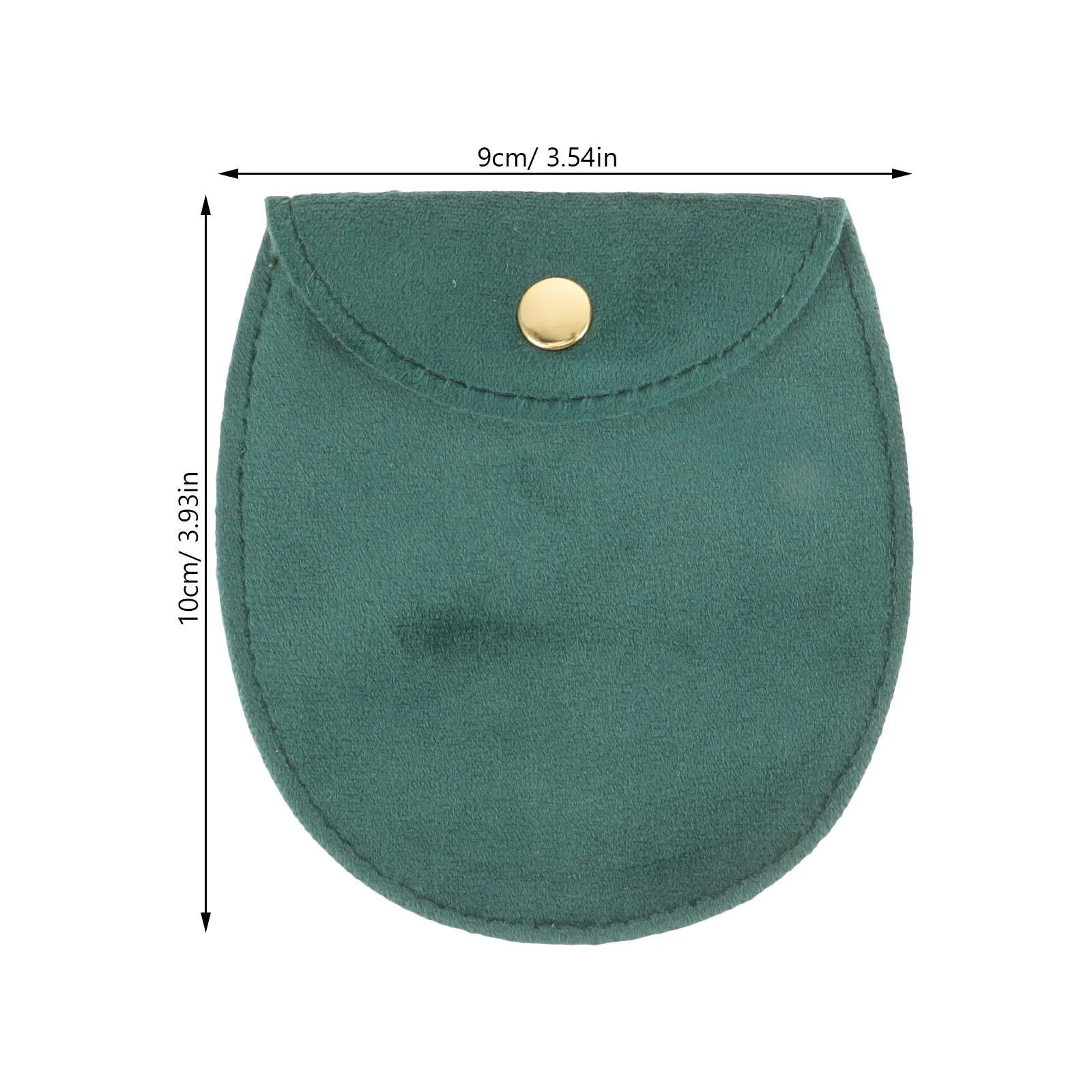 2Pcs Pocket Watch Storage Pouch Retro Style Durable Vintage Watch Bag Portable Chain Design Case Protector Mail Bags view 4