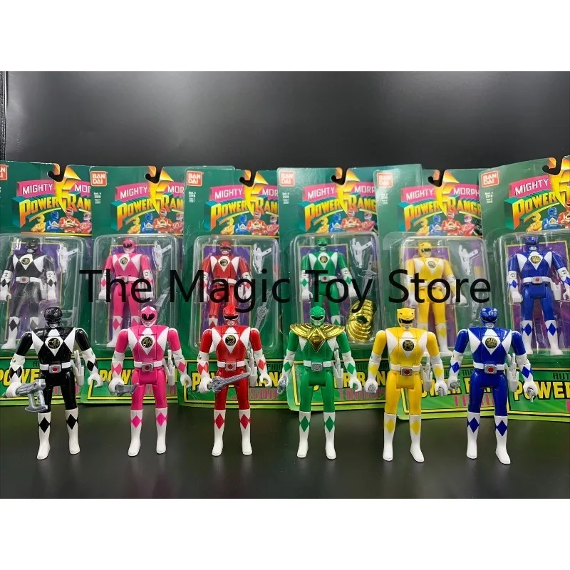 Original Bandai Dinosaur Sentai Reversible Action Figures, Complete Set—Not Vintage Toys, Models, Collectibles