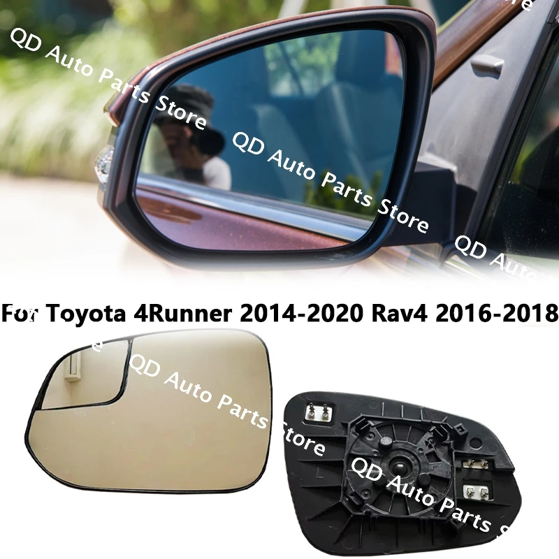 

87961-42D20 87931-42D50 879610R220 879310R200 For Toyota 4Runner 2014-2020 Rav4 2016-2018 With Heated Mirror Glass Lens