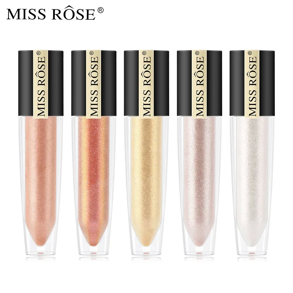 Miss Rose Beauty Perl glanz feuchtigkeit spendende Lip gloss Lip Secret wasserdichtes Make-up lang anhaltende einfache Anwendung Pearl Lip gloss Lip Glasur