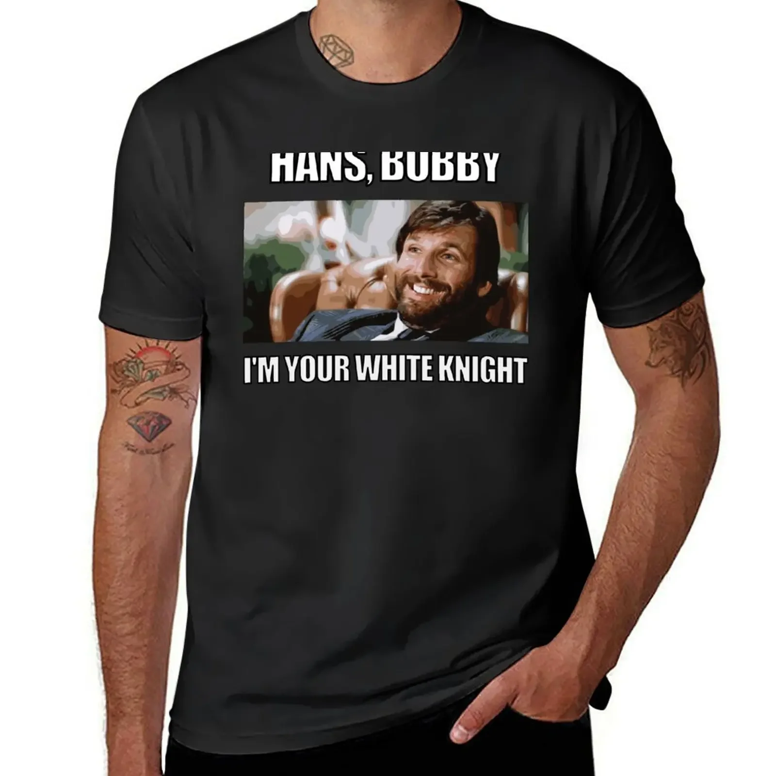 Die Hard, Ellis the white knight T-Shirt designer shirts graphics sweat Short sleeve tee men