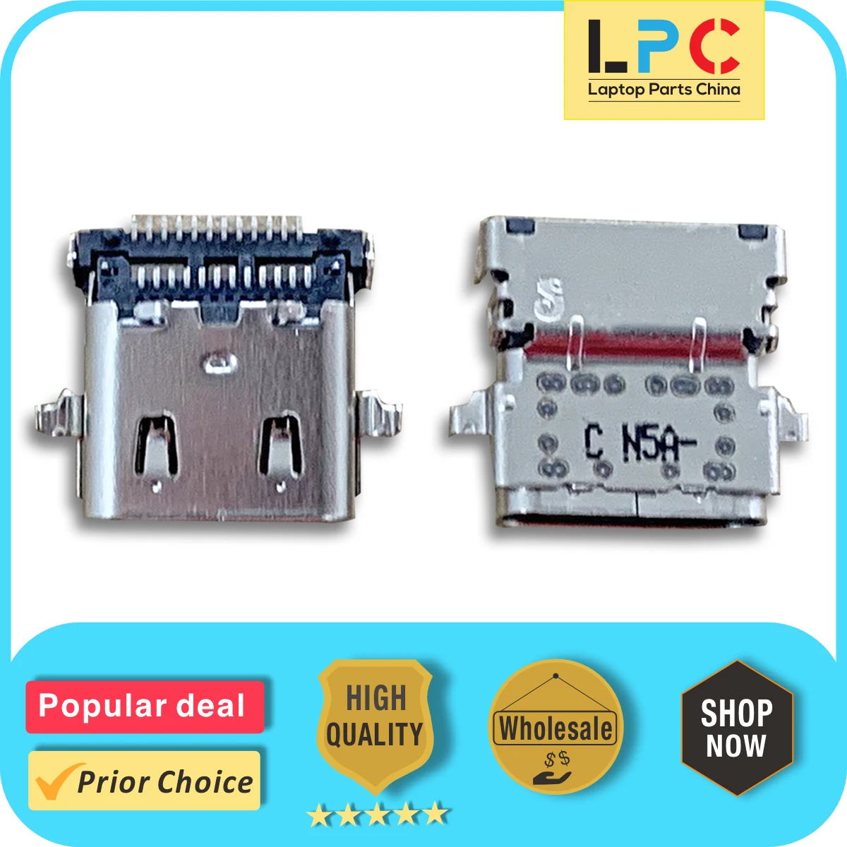 

Разъем постоянного тока USB-C для Dell Inspiron 14 7490, новый ноутбук, разъем питания постоянного тока типа C, разъем для зарядки