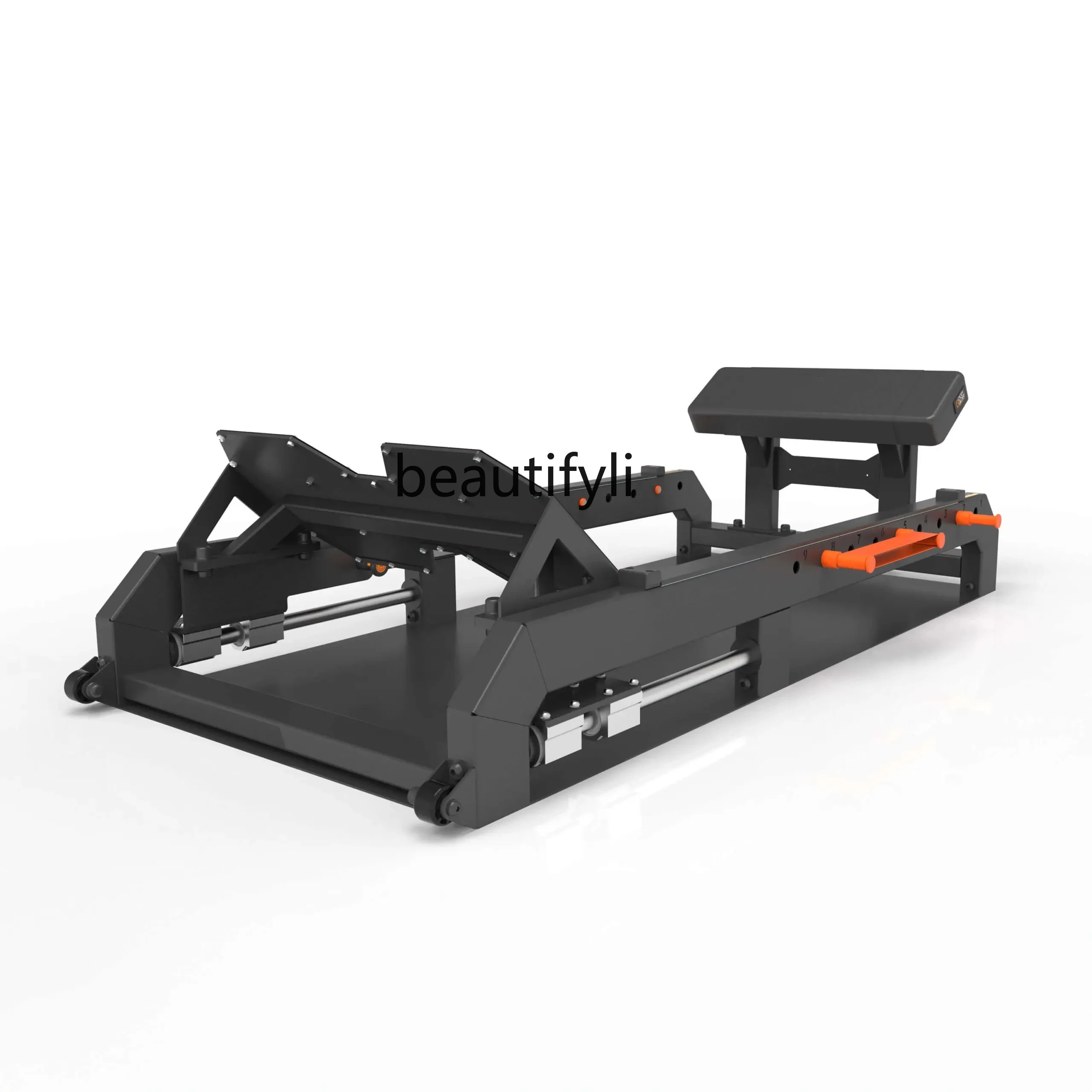 

Commercial Gym Equipment Adjustable Backrest and Footplate Hip Thrust Glute Machine Plate Loaded Machines J3215