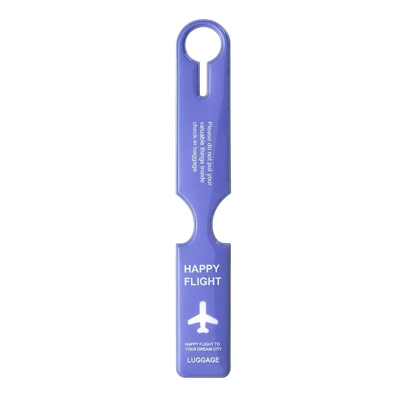 Address Label PVC Luggage Tag Information Card Boarding Pass Boarding Pass Tag Baggage Name Tags Aircraft Luggage Boarding Tag