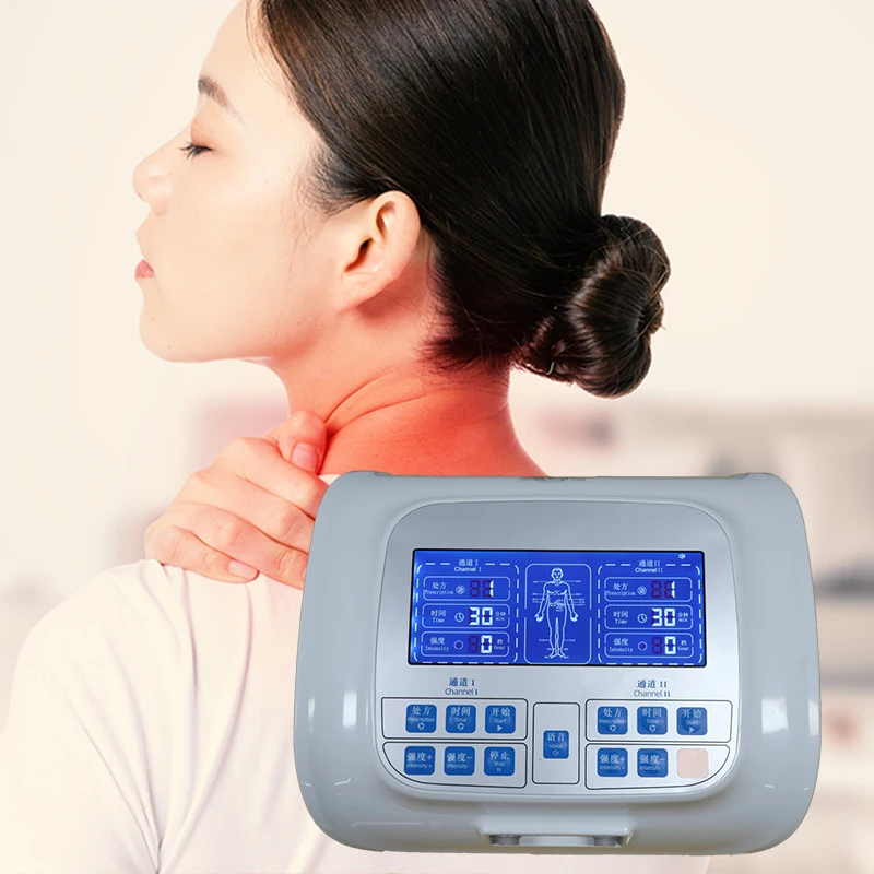 

Customizable Intermediate Frequency Therapeutic Apparatus, Electric Pulse Acupuncture Physiotherapy Electrotherapy Machine