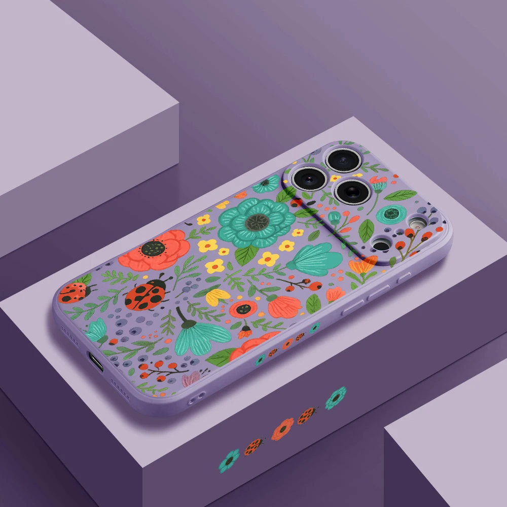 Colorful Flower Pat… - image