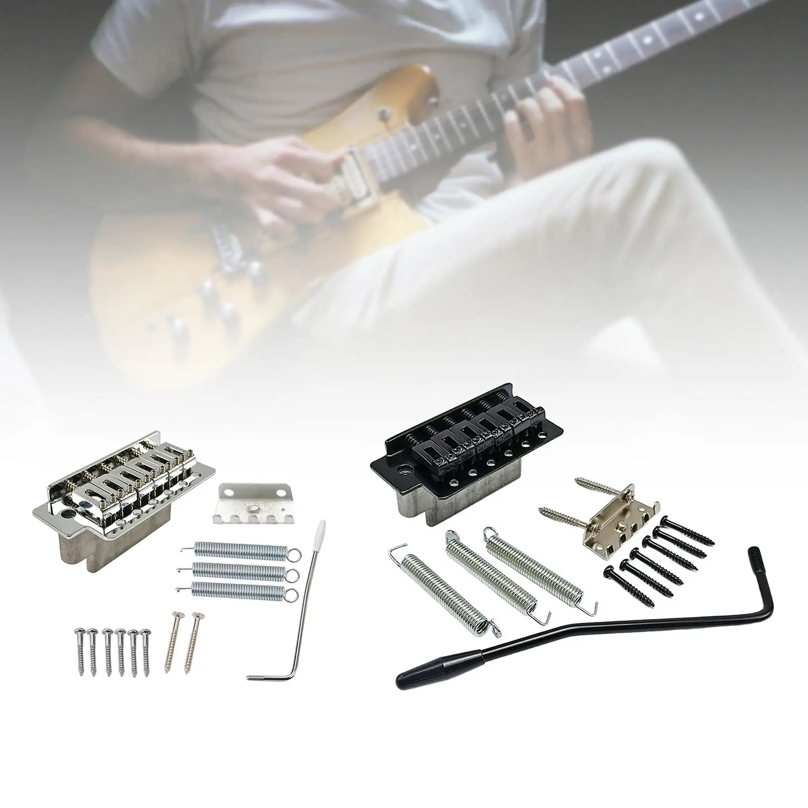 

Замена моста тремоло для гитары, сверхмощная система моста тремоло с одним качанием для сценической практики, обслуживающего шоу, ремонта