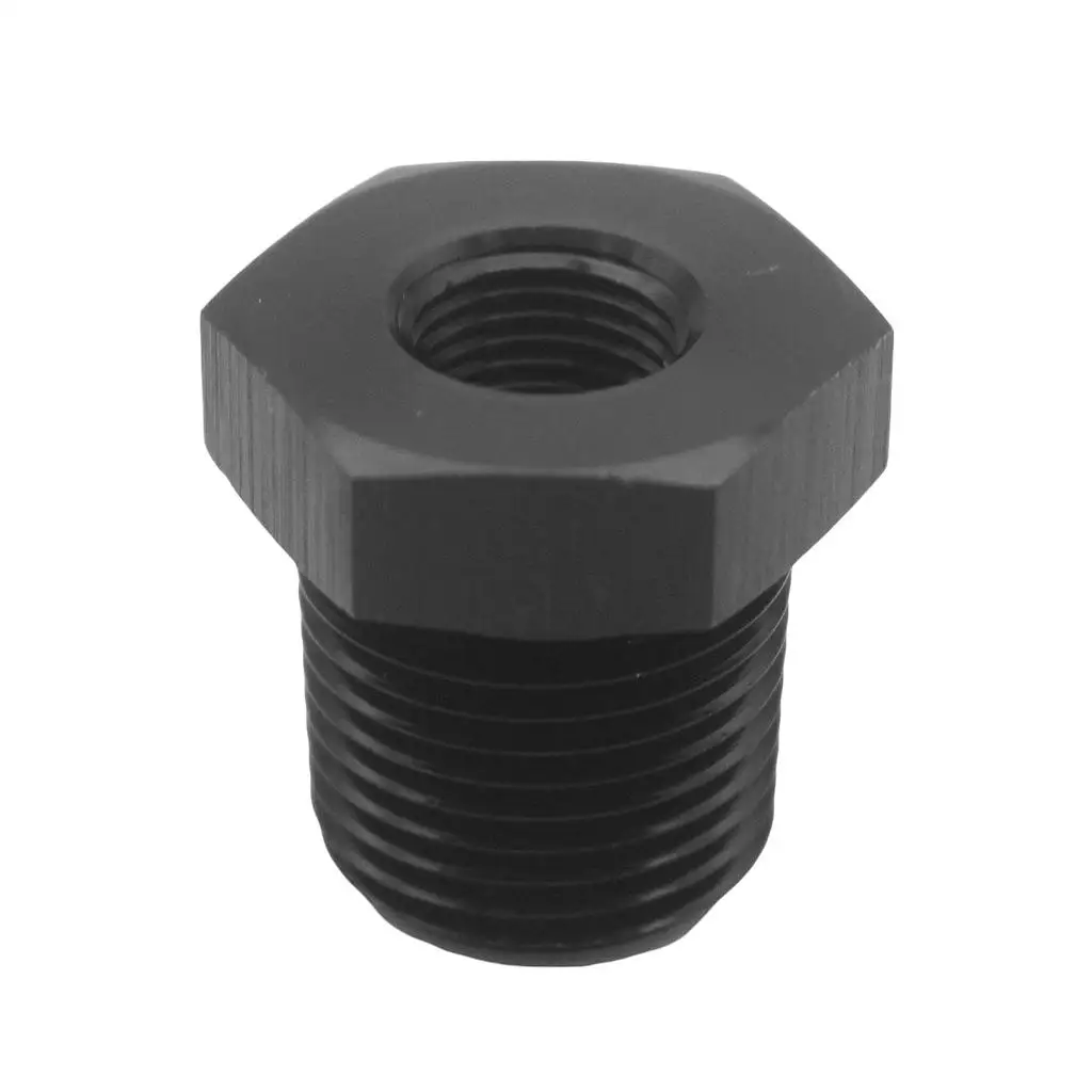 

ЧПУ обработанный 3/8 "NPT на 1/8" NPT втулка, прямой адаптер, черный редуктор
