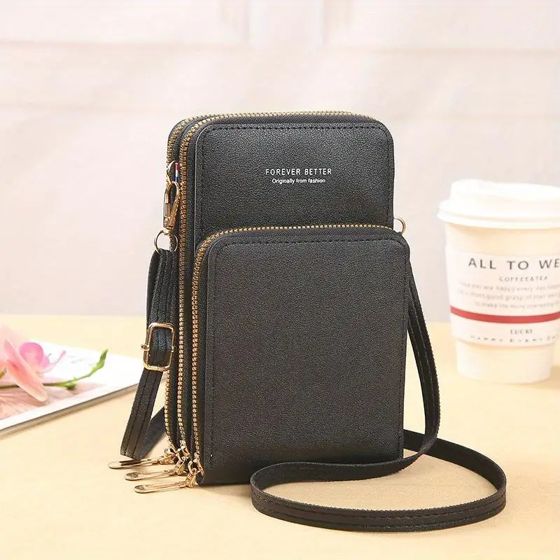 

Women's crossbody phone wallet shoulder bag touchscreen bag