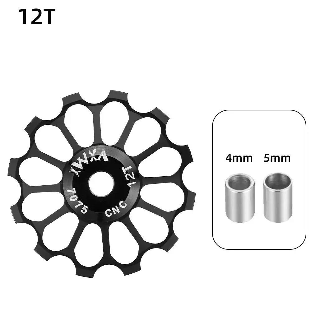 

10T-17T Bicycle Guide Wheel Jockey Wheel Ceramic Bearing MTB Bicycle Rear Guide Wheel Bike Guide Roller Axis Adapter