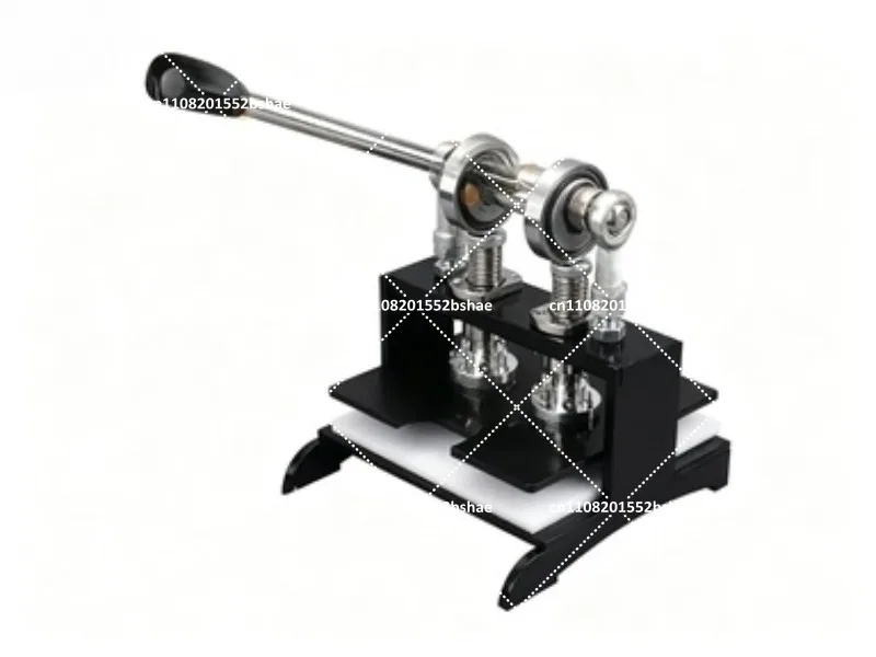 Heavy Duty Handmade Leather Cutting Machine, Embossing Plate Die Cutter, Dual Guide Shafts Die Cut for Various Materials