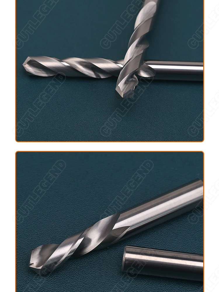 HRC55 ° Hartmetallbohrer Metallbohrer Wolframstahlbohrer für Aluminium CNC-Drehmaschine Legierungsbohrwerkzeuge 0,5-20,0mm – Detail 8