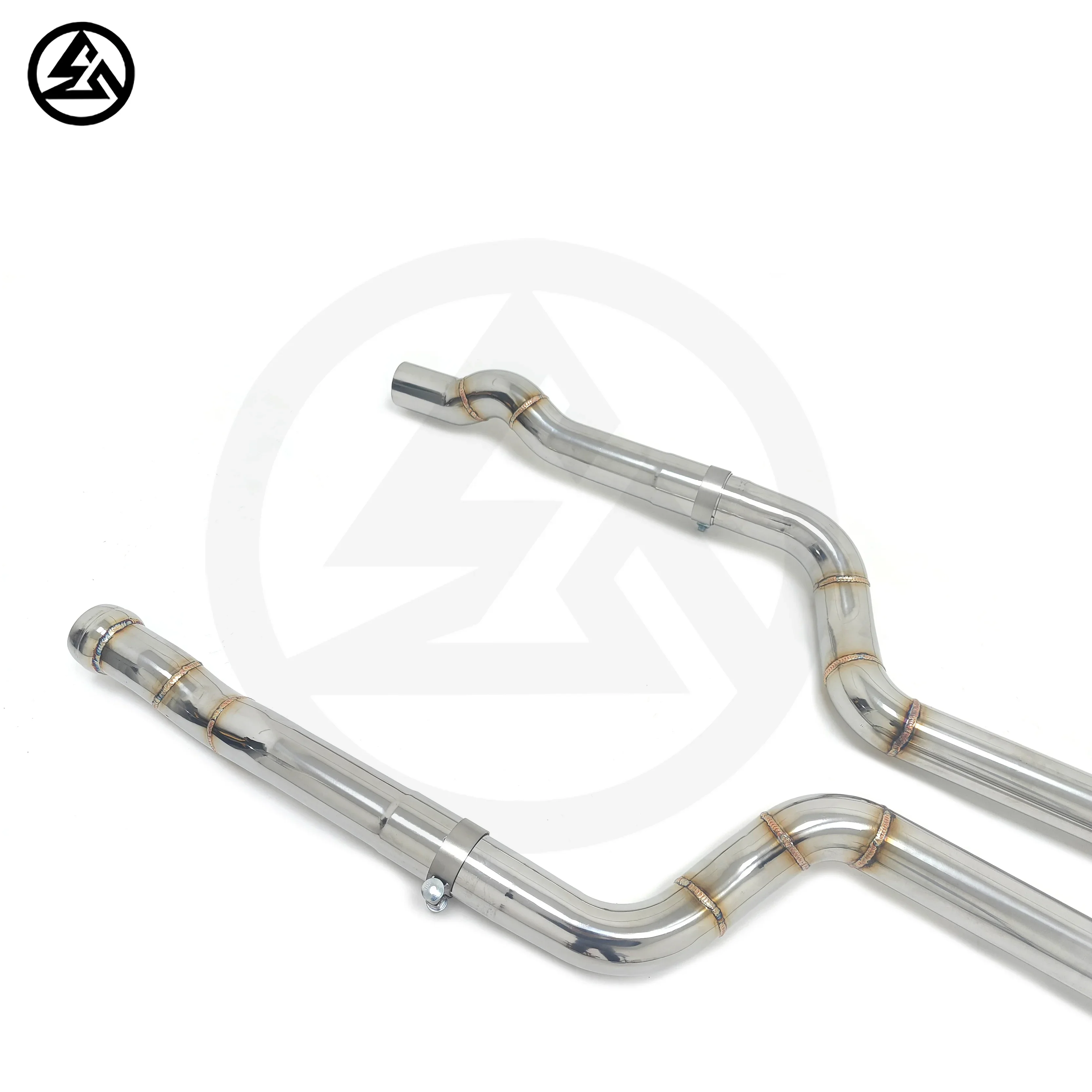 CSZ ODM Performance Upgrade Tuning Exhaust for Mercedes Benz E350 E400 E63 AMG W212 SS304 Catalytic Catted Downpipe - Image 2