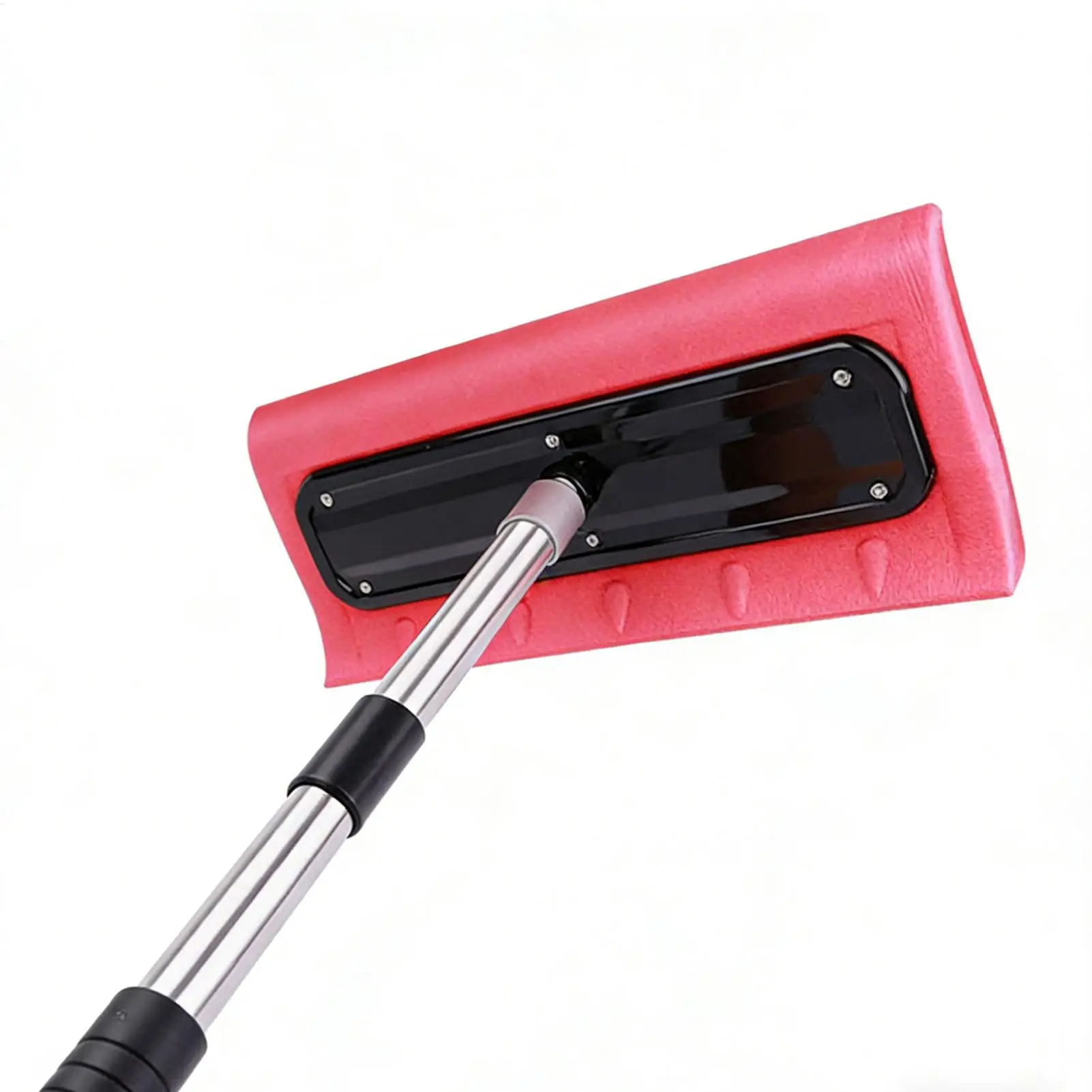 Snow Rake for Roof Snow Foam Broom Scraper Pusher Lawn Ice Remover Rake for Roof Vehicle Home Garage Lawn Backyard Outdoor