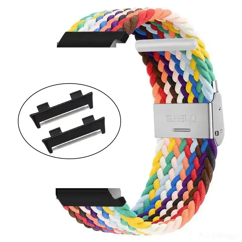 Nylon Braided Solo Loop Band For OPPO Watch 41mm 46mm Strap for OPPO Watch Strap 41mm 46mm Accessories Band For OPPO Watch1 2 46