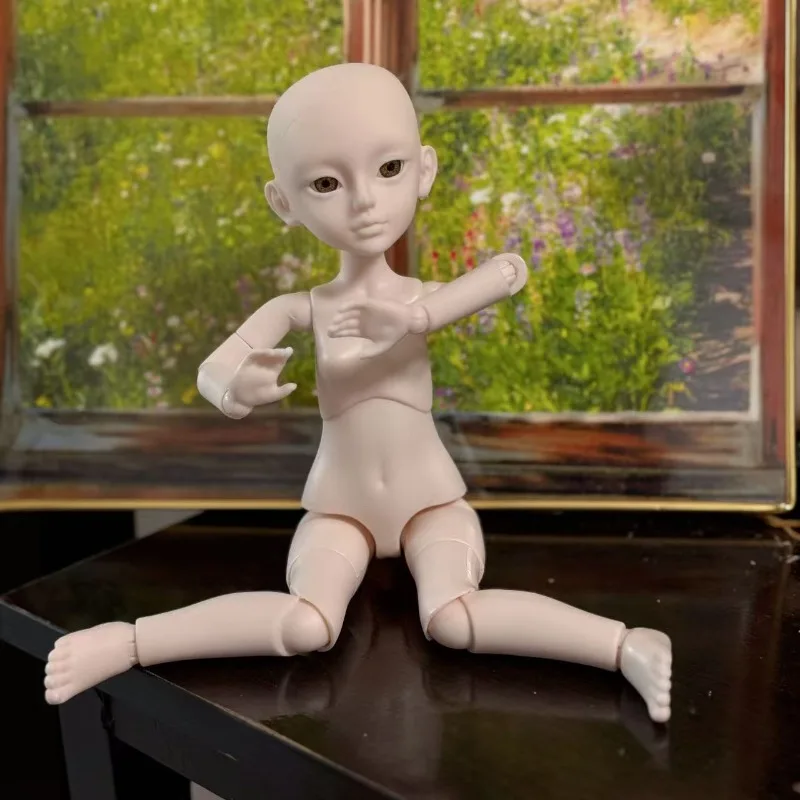 Maquillaje hecho a mano, muñeca de 30cm, cabeza de muñeca BJD 1/6 o muñeca entera, cuerpo móvil, juguete de vestir DIY para niñas, regalo de cumpleaños para hija