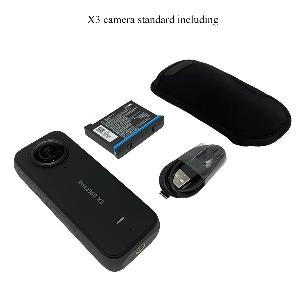 【الشحن من الاتحاد الأوروبي】كاميرا Insta360 X3/X4/X5-Waterproof 360 مع أجهزة استشعار 1/2 بوصة 48 ميجابكسل، فيديو HDR نشط 5.7K 360، صورة 72 ميجابكسل 360 درجة #6